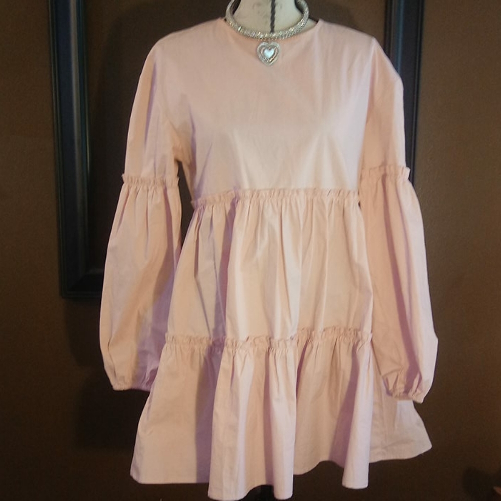 NWOT | NastyGal | What Brings You Tier Midi Dress - Picture 2 of 8